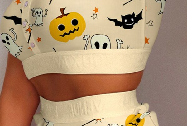 Halloween Pumpkin Print Set